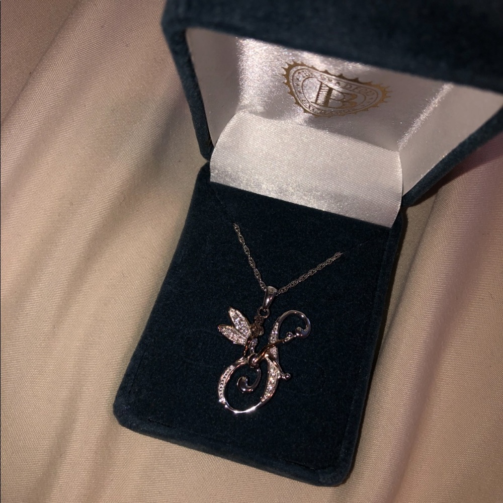 ‘S’ Tinker Bell Necklace
